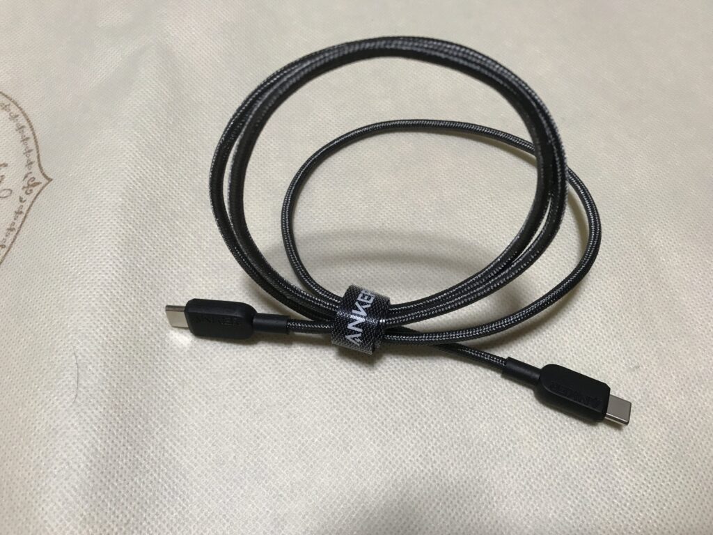 Anker 310 USB-C & USB-C ケーブル 0.9m