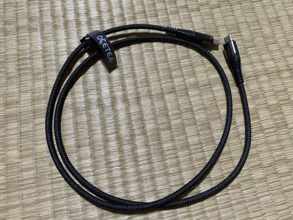 OCETEA 100W・5A USB-Cケーブル