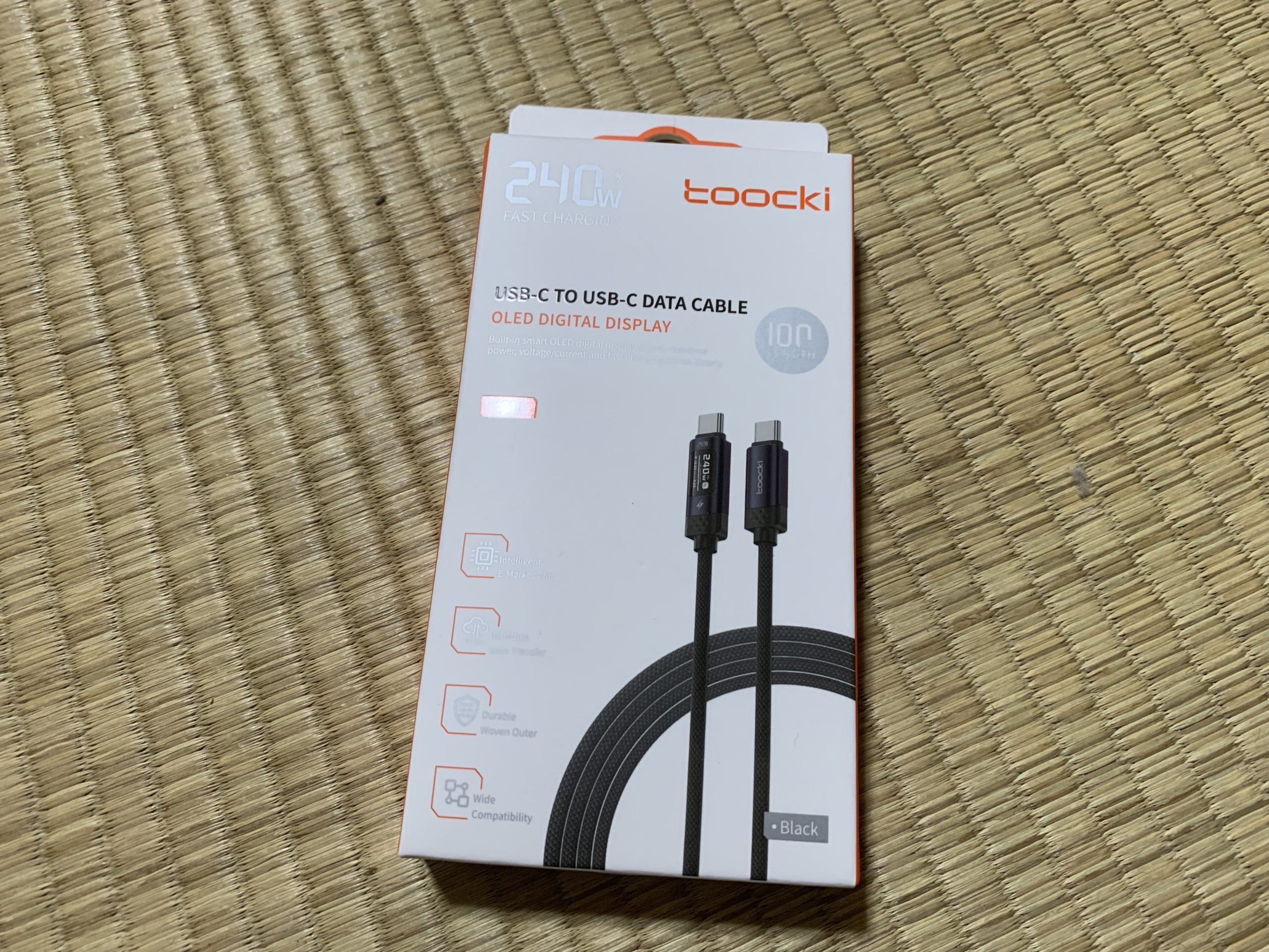 toocki USB-C to USB-C DATA CABLE